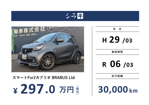 スマート フォーツーカブリオ BRABUS Ltd